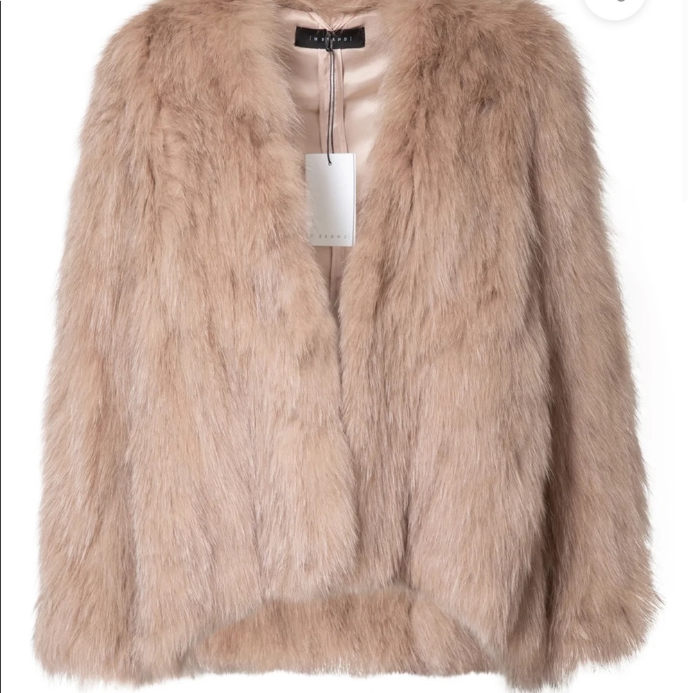 H Brand Emily Fox fur jacket size S\M
